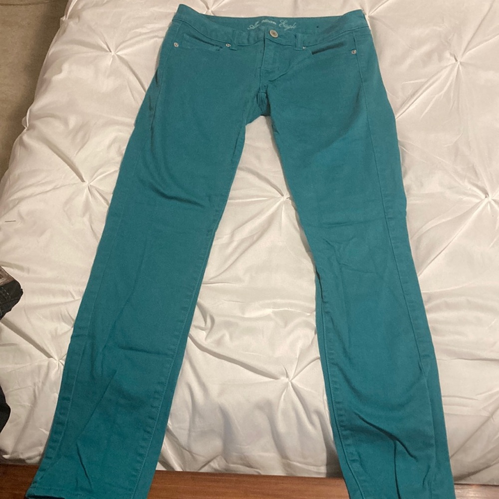 Aqua skinny jeans